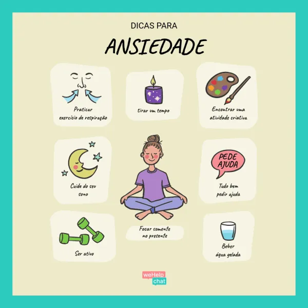 Dicas para ansiedade